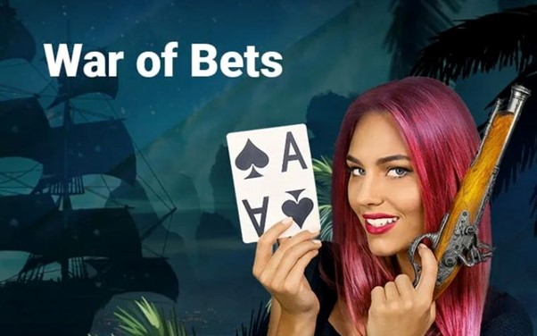 Hình ảnh minh họa trò chơi War of Bets tại 8xbet.